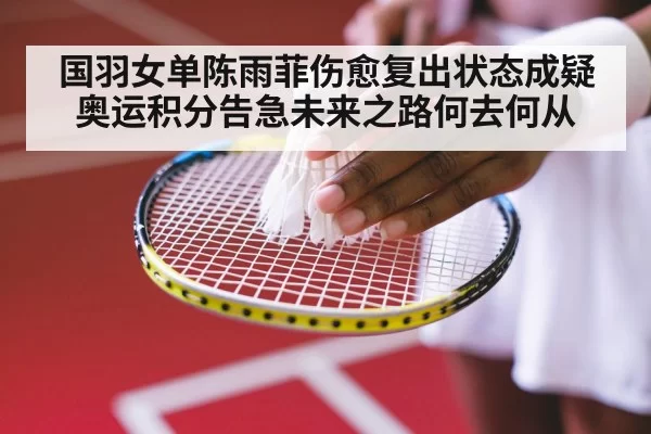 国羽女单陈雨菲伤愈复出状态成疑奥运积分告急未来之路何去何从